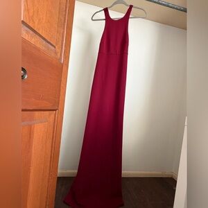 BHLDN Red/Maroon Dress